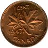 Image 2 : 1947 One Cent - Maple Leaf, Blunt 7