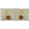Image 1 : 1963 & 1964 One Cent