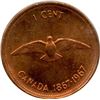 Image 2 : 1967 One Cent - Double 1967