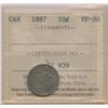 Image 1 : 1887 Ten Cents