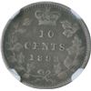 Image 2 : 1893 Ten Cents - Round Top