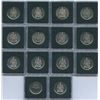 Image 8 : Canada Fifty Cents Collection of 120