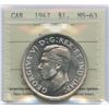 Image 1 : 1947 Silver Dollar - Blunt 7