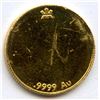 Image 2 : RCM Haida Mask .9999 Gold Token