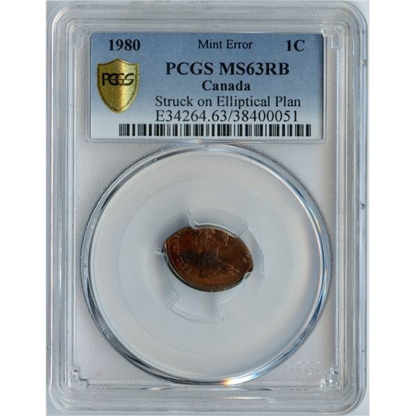 Canada 1-cent ERROR