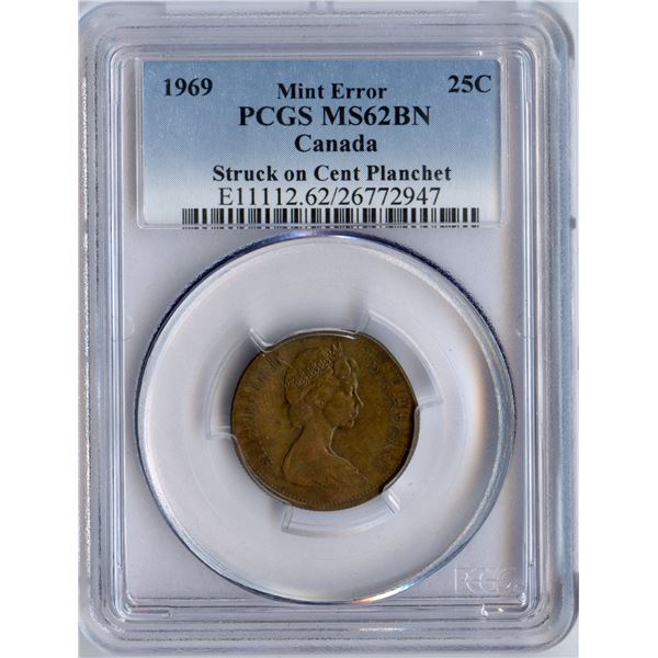 Canada 25-cent ERROR
