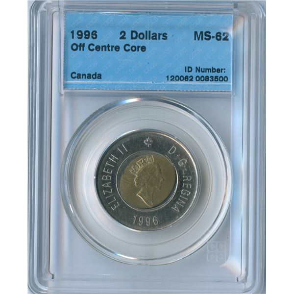 Canada 2 dollar ERROR