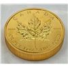 Image 1 : Canada Gold Maple Leaf Paperweight
