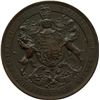 Image 2 : LR. 839 — The Ashburton Treaty / Micmac Indian Peace Medal. (1842). Copper.