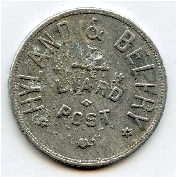 LIARD POST - HYLAND & BELFRY.