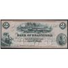 Image 1 : Bank of Brantford $2, 1859 - Remainder