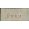 Image 2 : Eastern Townships Bank $4, 1861