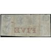 Image 2 : Farmer's Joint Stock Bank $5, 1849