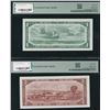Image 2 : Bank of Canada Matching Low Numbered (36) Devil's Face Set