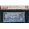 Image 1 : Bank of Canada $5, 1954 - Solid Serial Numbers