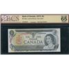 Image 1 : Bank of Canada $1, 1973 - Solid Serial Numbers
