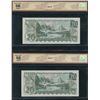 Image 2 : Bank of Canada $20, 1969 - Low Serial Numbers