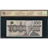 Image 2 : Bank of Canada $100, 1988 - Low Serial Number