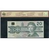 Image 2 : Bank of Canada $20, 1991 - Low Serial Number