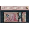 Image 2 : Bank of Canada $50, 2012 - 2 Digit Radar, 4 cycle repeater