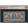 Image 1 : Bank of Canada $50, 1937