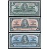 Image 2 : 1937 Bank of Canada $1-$100 Coyne - Towers Signature Set