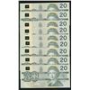 Image 2 : Bank of Canada $20, 1991 - 9 Consecutives