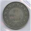 Image 2 : 1880 Newfoundland Fifty Cents