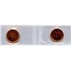 Image 2 : 2011 & 2012 One Cent - Lot of 4