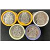Image 2 : Canada Mint Mixed 50 Cent Roll Lot