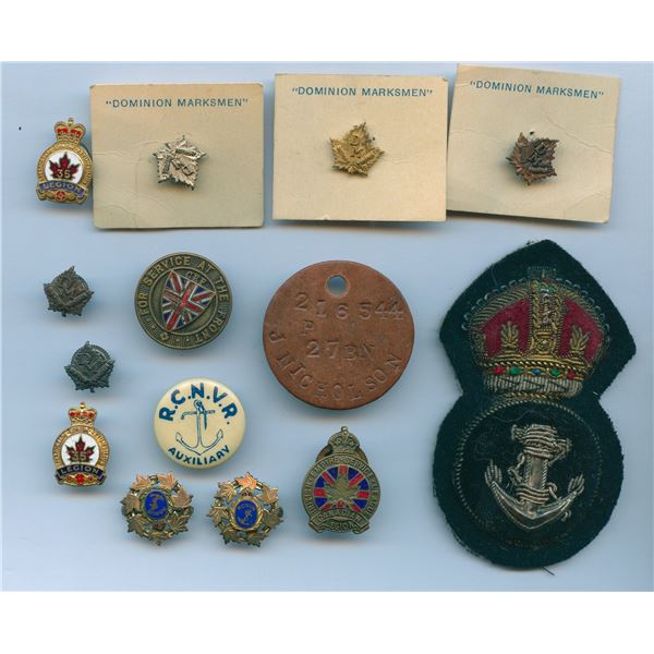 Various WWI, WWII - Lot of 14 pcs.