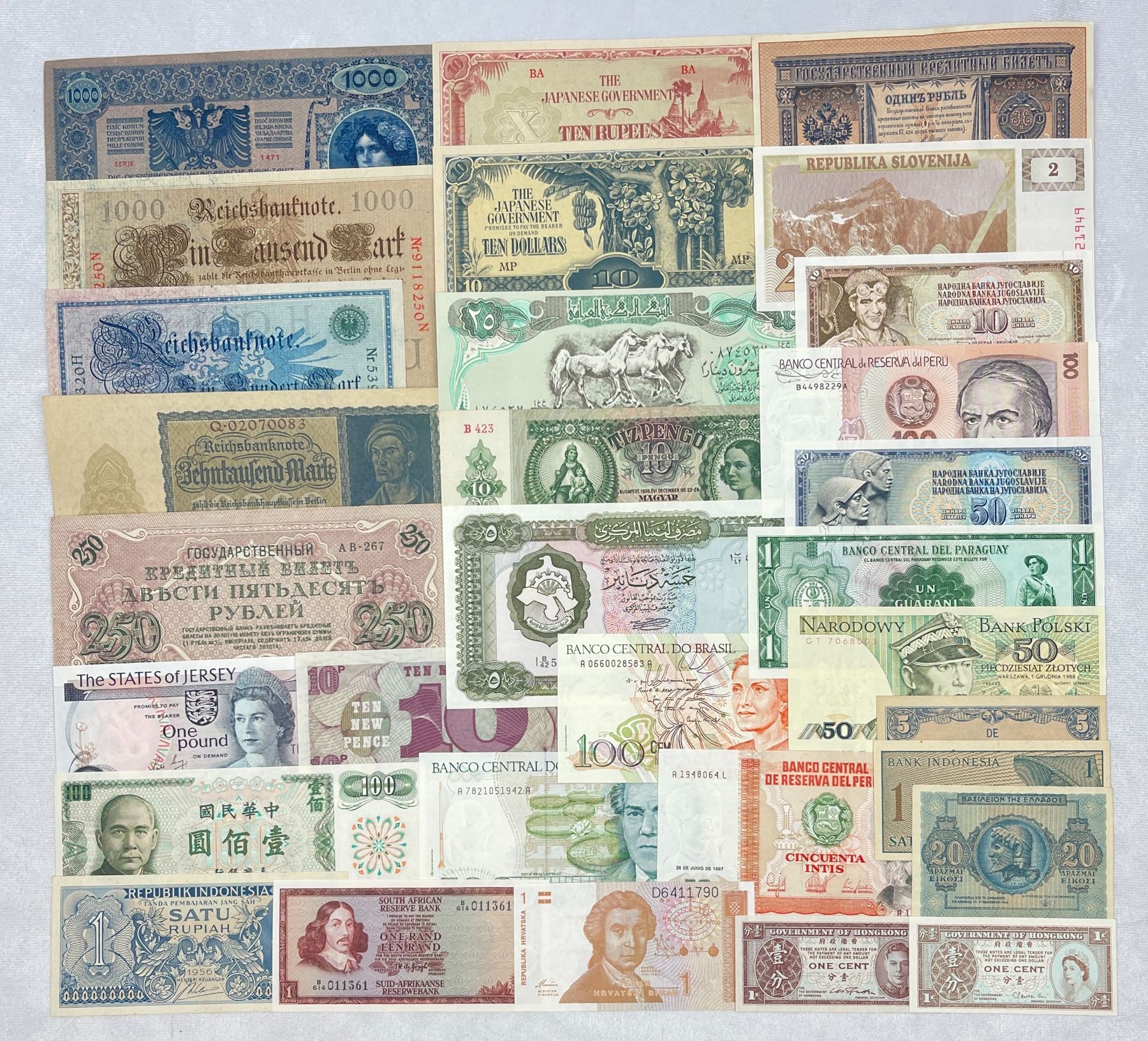 World Banknote Collection - Geoffrey Bell Auctions