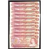 Image 2 : Bank of Canada $2, 1974 - Lot of 23 Different Prefixes