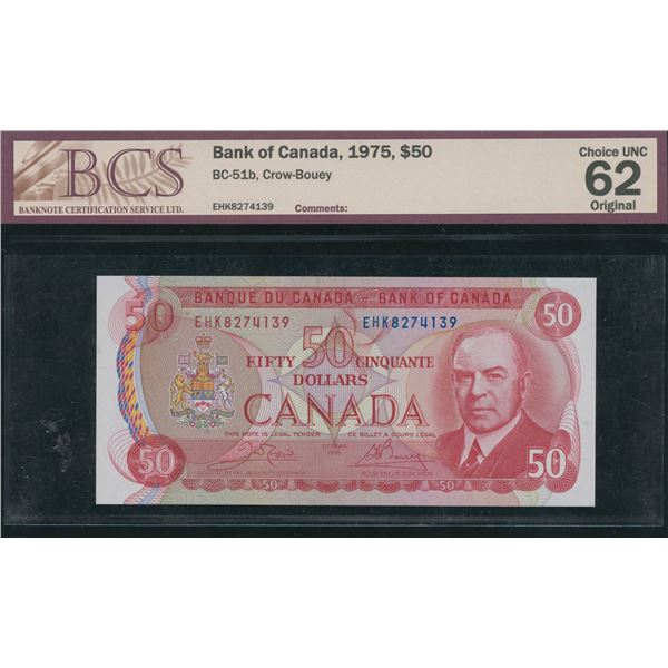 Bank of Canada $50, 1975