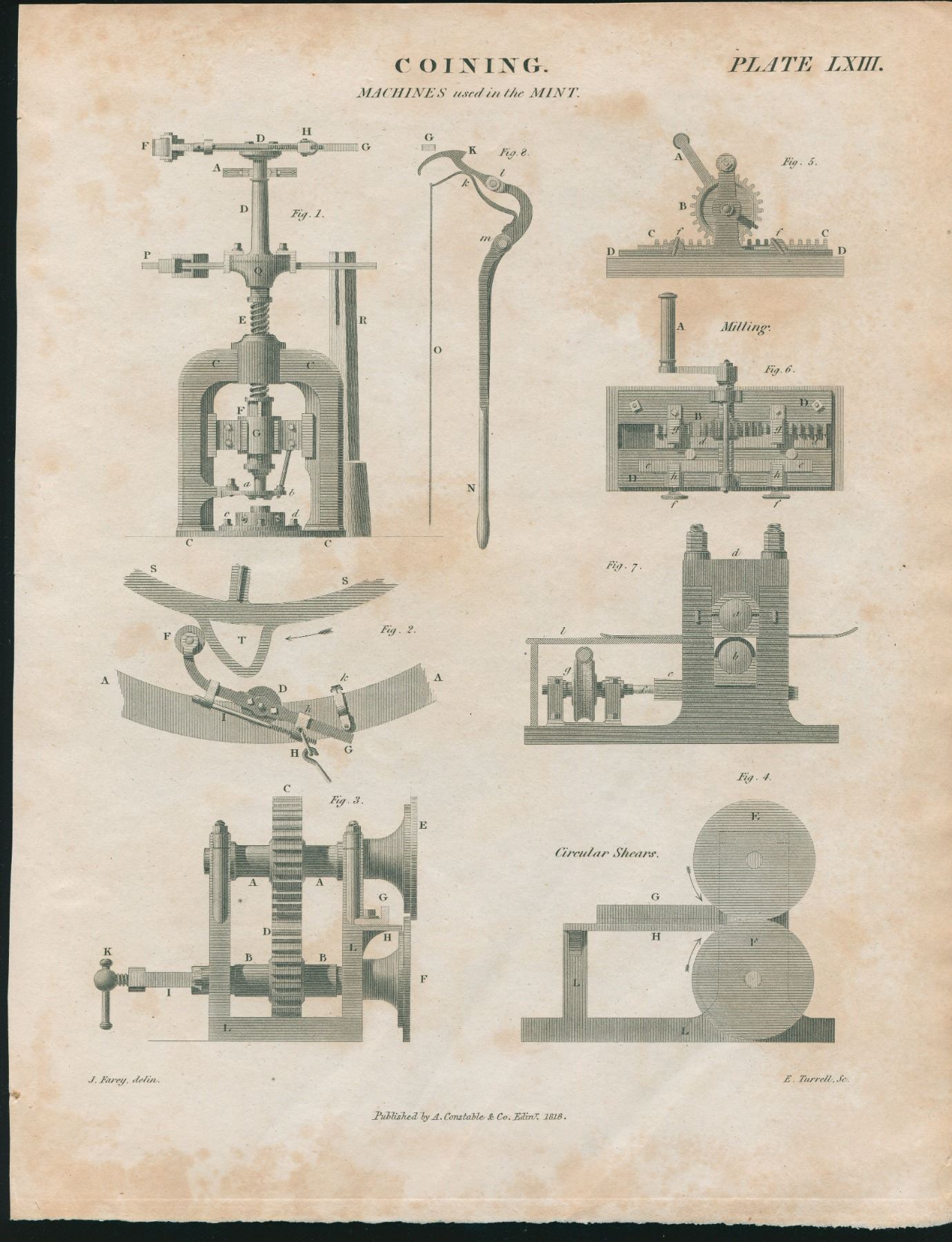 Collins Coin Instrument Coining - Machines used in the Mint - Lot of 3 - Geoffrey Bell Auctions