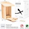 Image 1 : NEW PREMIUM CEDAR WOOD BIRDHOUSE