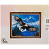 Image 1 : NEW PAINT BY NUMBERS - FLYING EAGLE WITH TREES AND