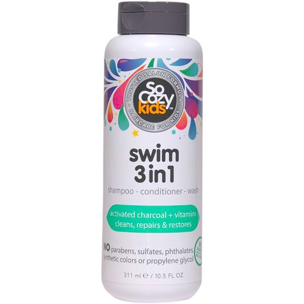 NEW 311ML BOTTLE OF SO COZY KIDS SWIM 3 IN 1