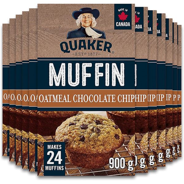 NEW CASE OF 12 BAGS WITH QUAKER OATMEAL CHOCOLATE