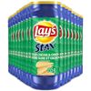 Image 1 : NEW CASE OF 17 LAYS STAX SOUR CREAM & ONION FLAVOR