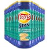 Image 1 : NEW CASE OF 17 LAYS STAX SALT & VINEGAR FLAVOUR