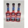 Image 2 : 3 NEW BOTTLES OF STP GAS TREATMENT - TREATS UP TO