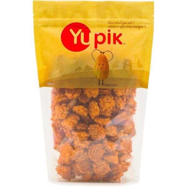 NEW YUPIK 450G BAG OF SPICY CRACKERS