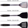 Image 2 : NEW CULINARY COUTURE 3 PIECE RED SILICONE SPATULA