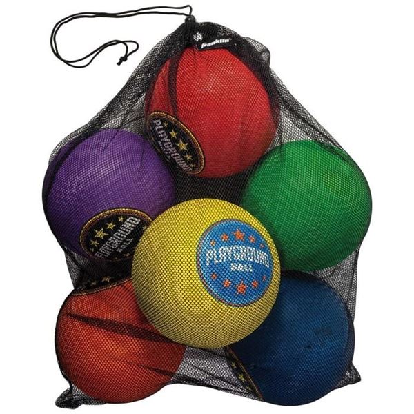 6 NEW FRANKLIN 8.5" PLAYGROUND BALLS - DIFFERENT