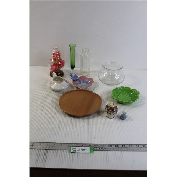 Assorted Kitchenware and Decorations