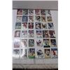 Image 2 : (11) Album Pages of Various Sports Collector Cards - 90 + Cards