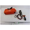 Image 1 : First Aid Kit Bag - Almost Empty, (2) Dog Collars, Furminator
