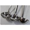 Image 4 : (3) Stainless Steel 6 oz Ladles