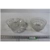 Image 1 : (2) Crystal Bowls